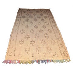 Reversible Vintage Beni Ourain Rug