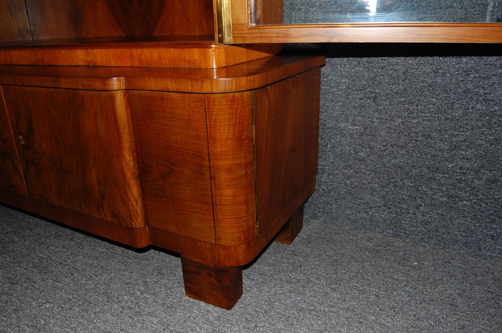 Swedish Art Deco China Curio Vitrine Cabinet 4