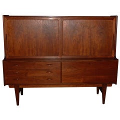 Vintage Original Ikea Swedish Modern Teak Cabinet, circa 1955 1