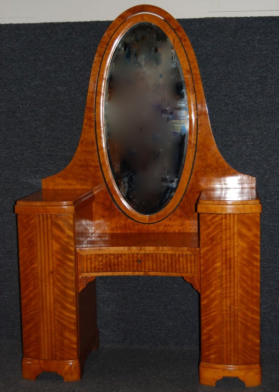 Swedish Art Deco Dressing Table Dresser Vanity