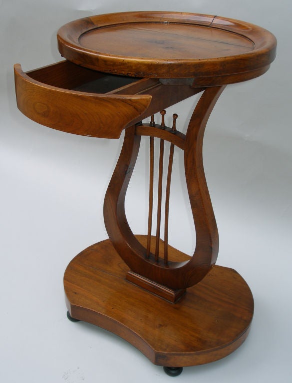 Lyre Base Table