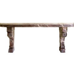 Rouge Marble Console