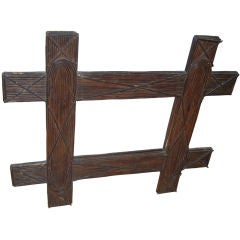 Twig Frame With Mirror