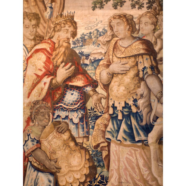 Late 16th Century or Early 17th Century, Flemish Tapestry For Sale