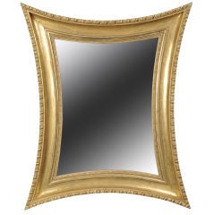Antique Concave sided mirror