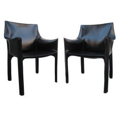 Set of TEN CAB chairs