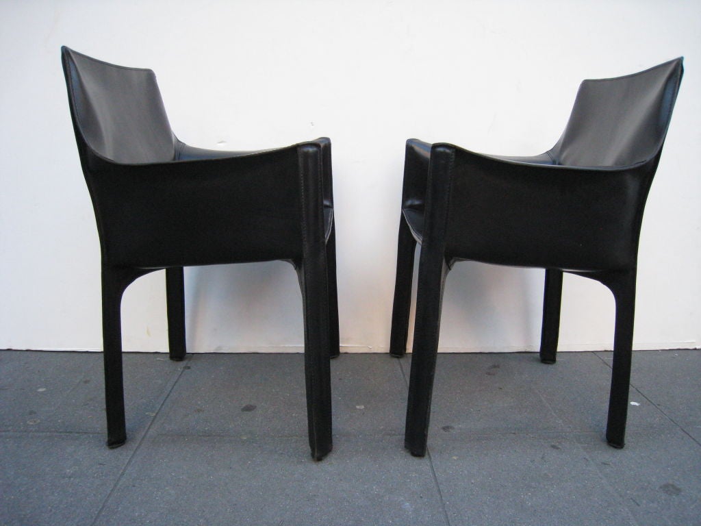 Set of TEN CAB chairs