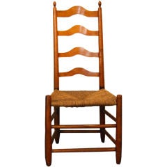 Late 18th Century Ladderback Side Chair