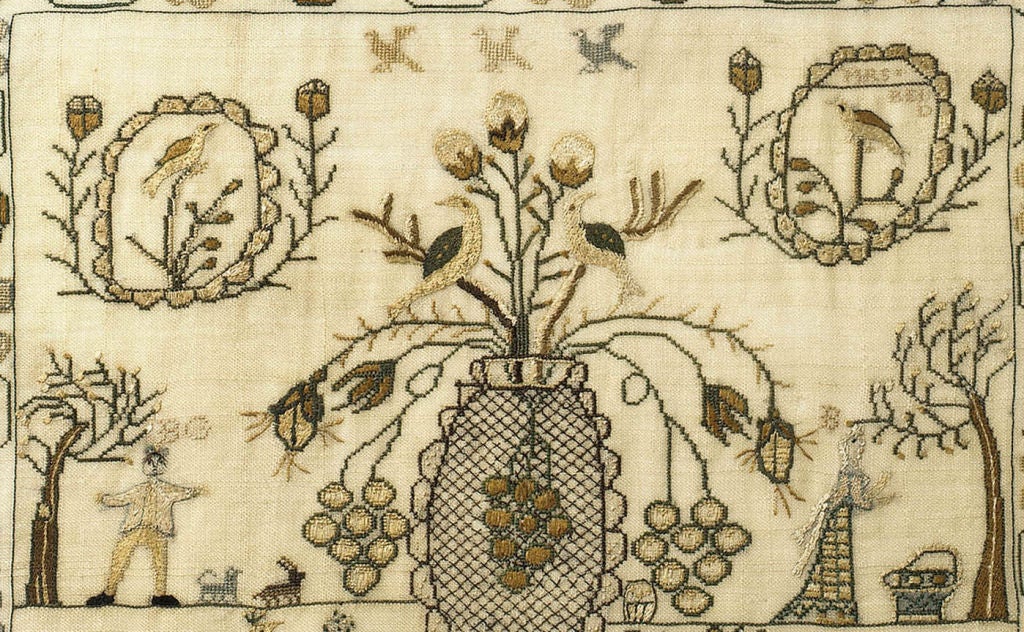 Pictorial Sampler dated 1809