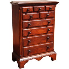 Outstanding Miniature Chest of Drawers, American, circa 1790