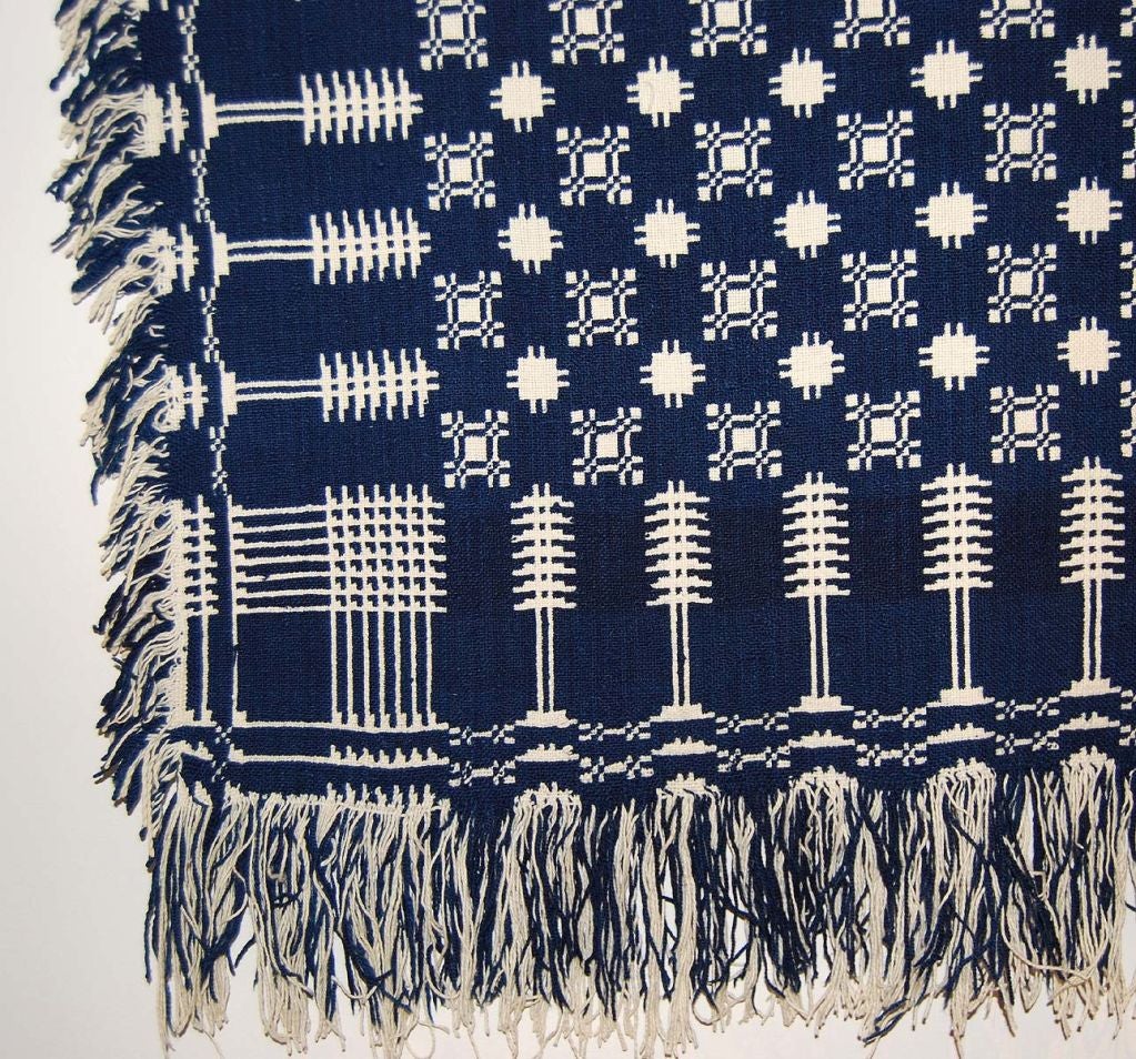19th Century New England Coverlet, circa 1820
