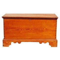 Antique Pennsylvania Pine Blanket Chest, circa 1800