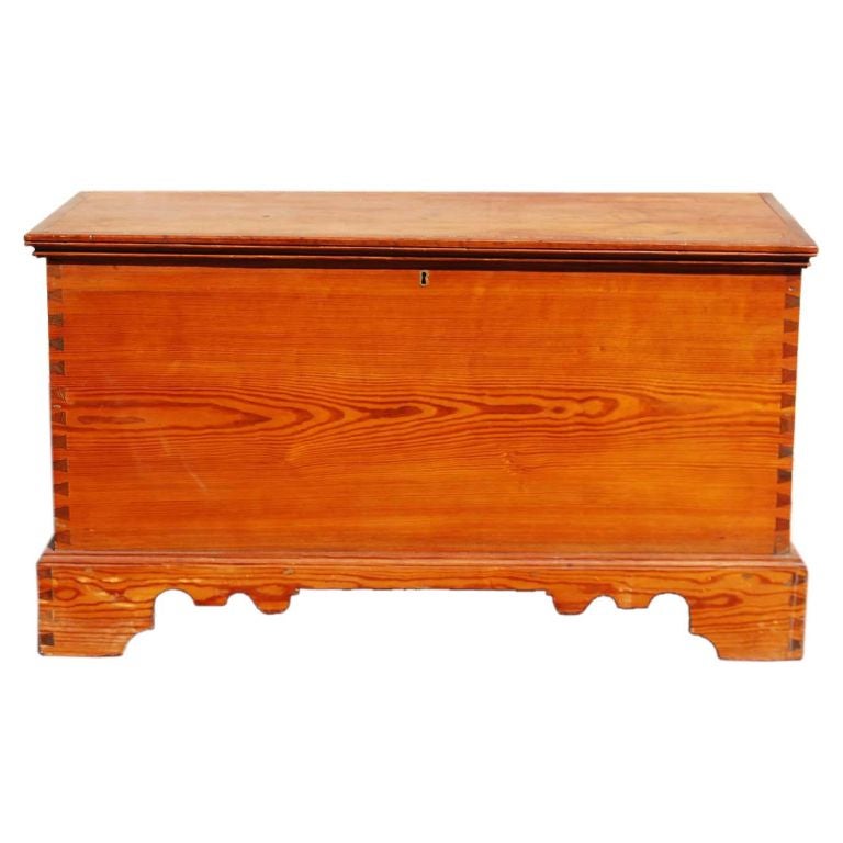 Pennsylvania Pine Blanket Chest, circa 1800