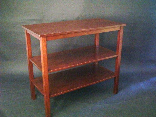 American Mahogany Mission - Arts & Crafts Server by Gustav Stickley For Sale
