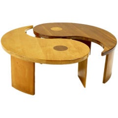 Yin-Yang two section Coffee Table