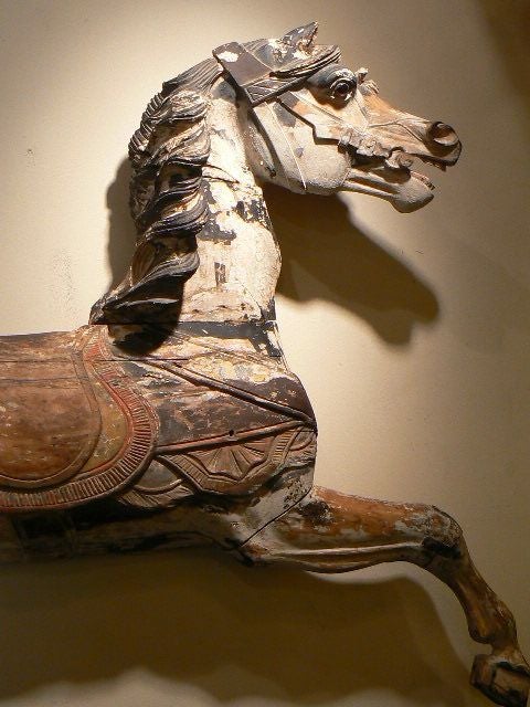 20th Century Carousel Horse Fragment For Sale