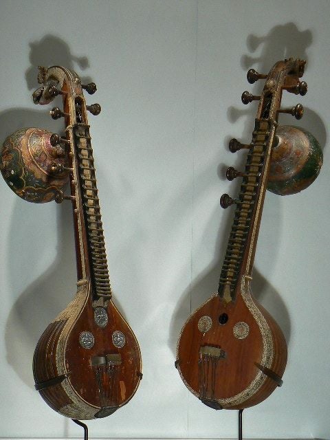 Pair Indivdual Exotic Musical Instruments