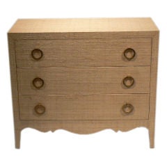 Large Lacquered Three-Drawer Batchelors Chest