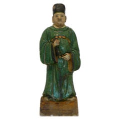 Chinese Figural Roof Tile