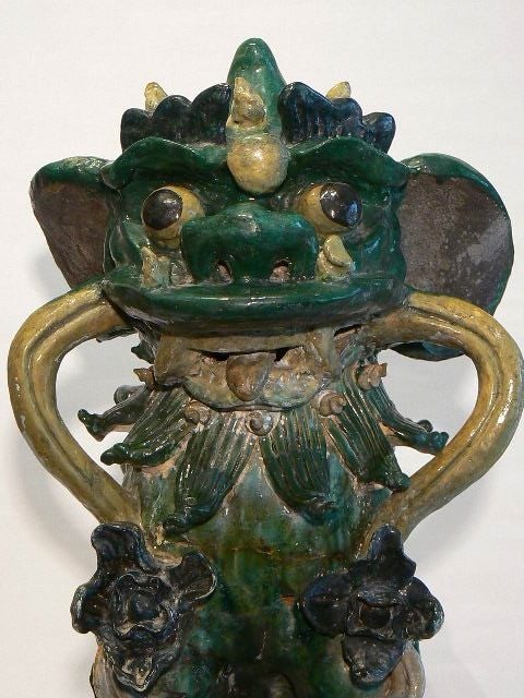Chinese Ming Roof Tile Foo Lion