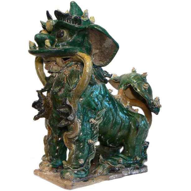Ming Roof Tile Foo Lion