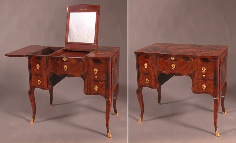 Table (coiffeuse) With Folding Looking-glass