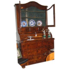 Antique Austrian Maria Terezia Cylinder Secretaire 1760