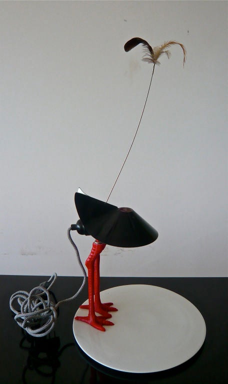Pair of Whimsical "Bibibibi" Lamps by Ingo Mauer