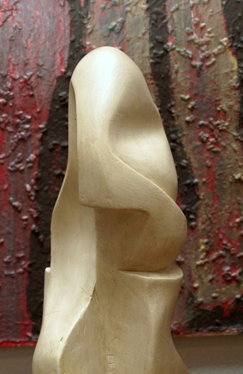 Plaster Modern Sculpture by Artist: Israel Levitan