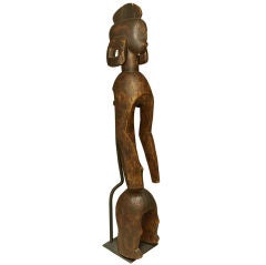 Important Carved Mumuye African Statue