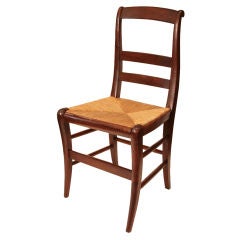 French Antique Restoration Period Chair