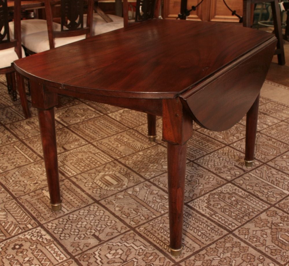 French Antique Walnut Dining Table