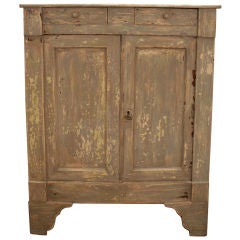 Antique French Country Hand Painted Buffet