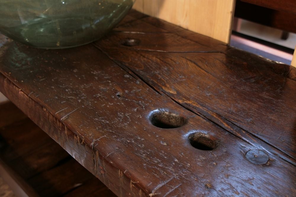 French Antique Carpenter's Work Bench 4
