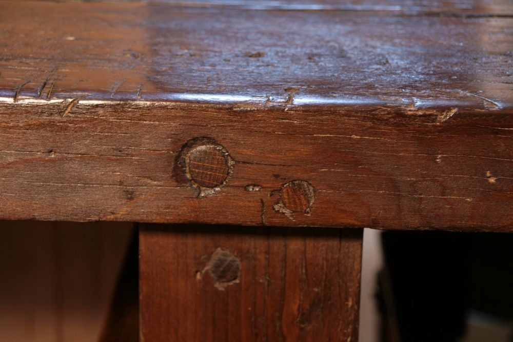 French Antique Carpenter's Work Bench 6