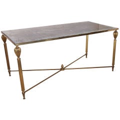 French Art Deco Neoclassic Coffee Table