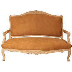 French Antique Regence Style Settee