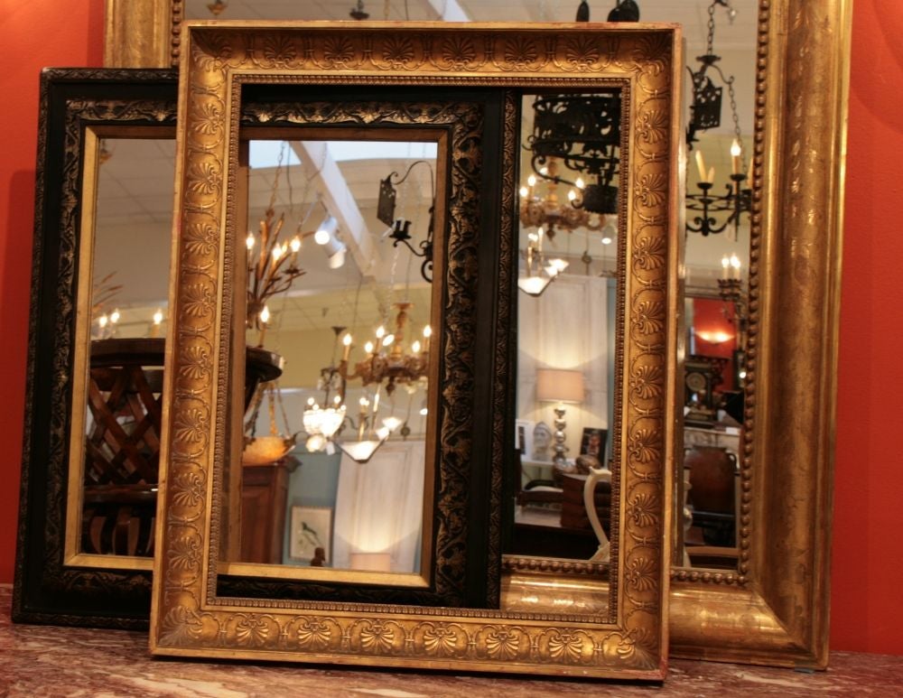 French Empire Period Gold Leafed Frame 4