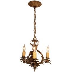 French Antique Petite Chandelier