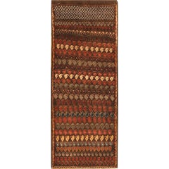 Antique Oriental Persian Bakhtiari Rug / Carpet