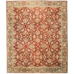 Antique Agra Oriental Rug / Carpet