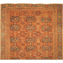 Antique 18th Century Oushak Rug