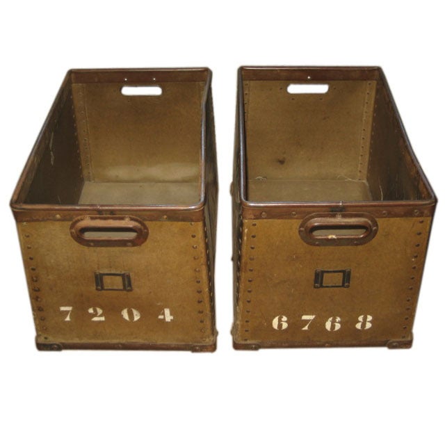 Vintage Postal / Cotton Boxes