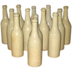 Pont des Vernes Antique White Wine Bottles