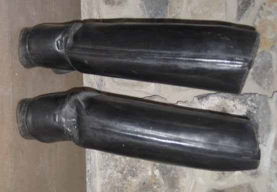 Pair of Vintage Leather Riding Boots For Sale 1