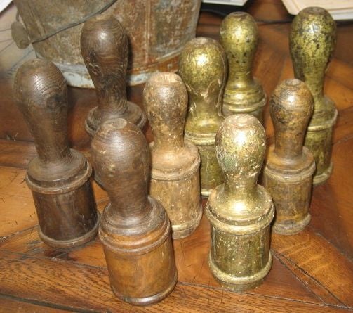 18th Century and Earlier Vintage Candlabra Remnants For Sale
