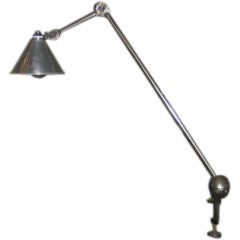 Antique Clamp Lamp