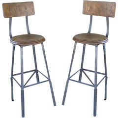 Vintage Industrial Stools