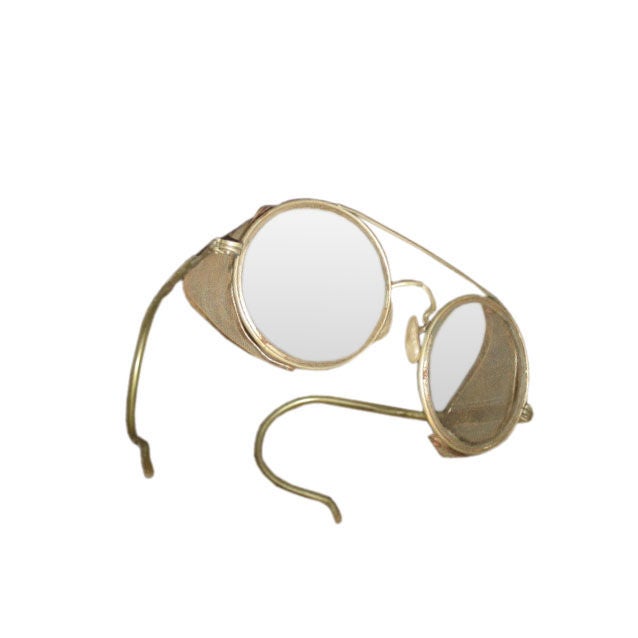 Vintage Motorcycle Glasses at 1stdibs