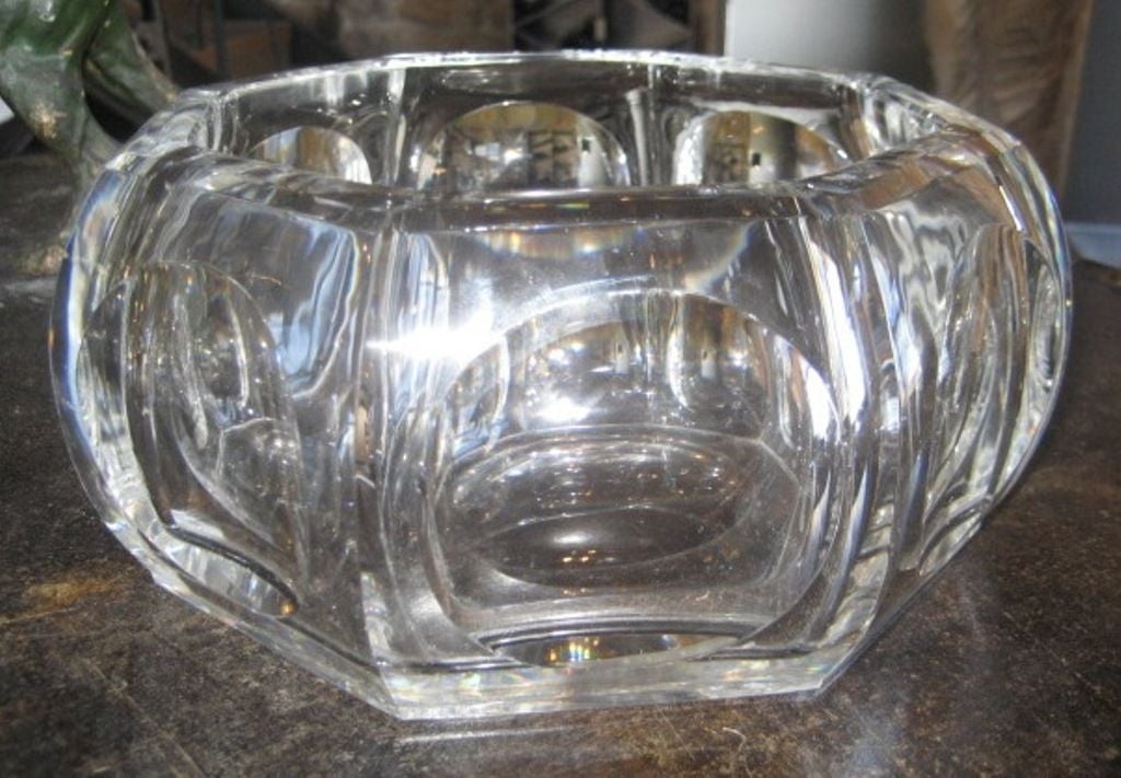 Vintage Baccarat Crystal Bowl at 1stDibs baccarat punch bowl